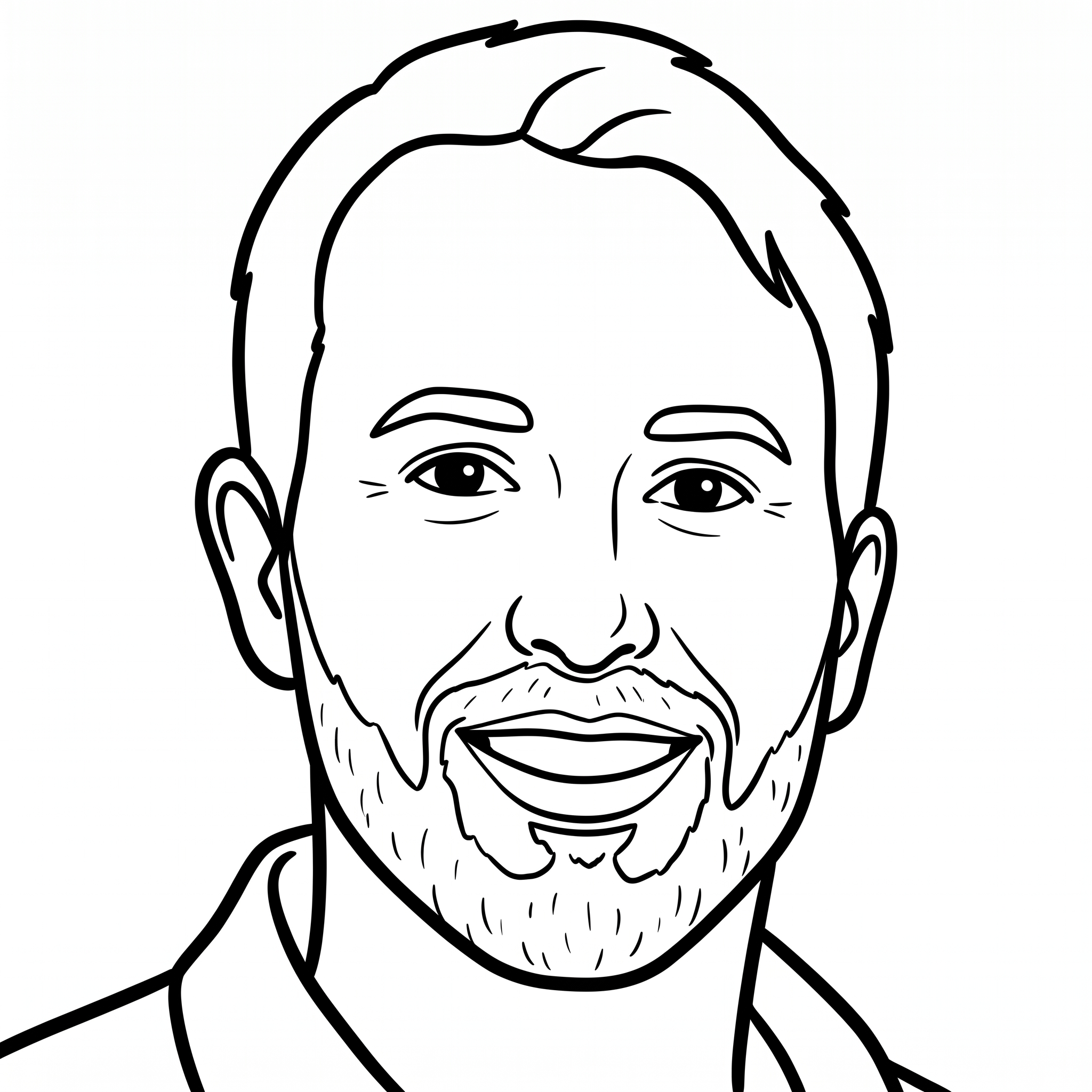 Coloring page created from the prompt: (photo upload)